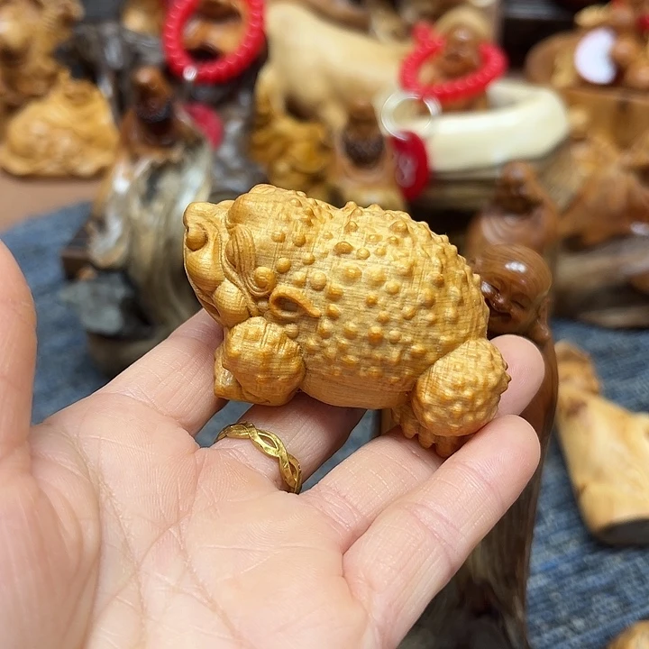 柏木君****太行崖柏手把摆件