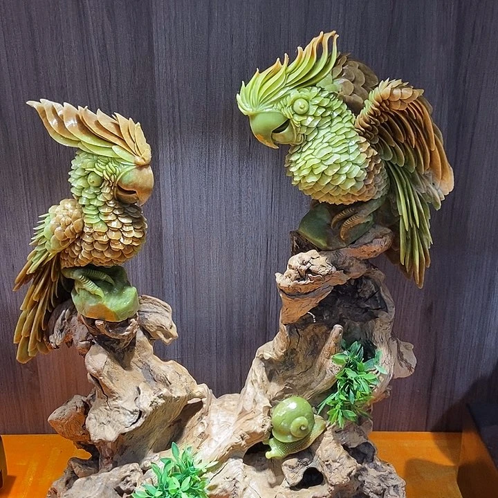 蛇纹石玉（覆膜）合金珠宝奇石