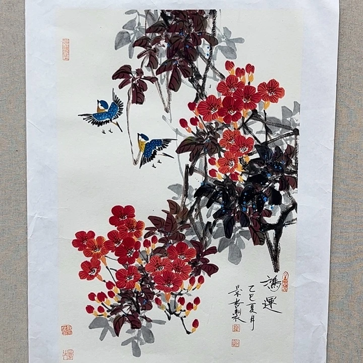 国画老*姓崔老师精品系列