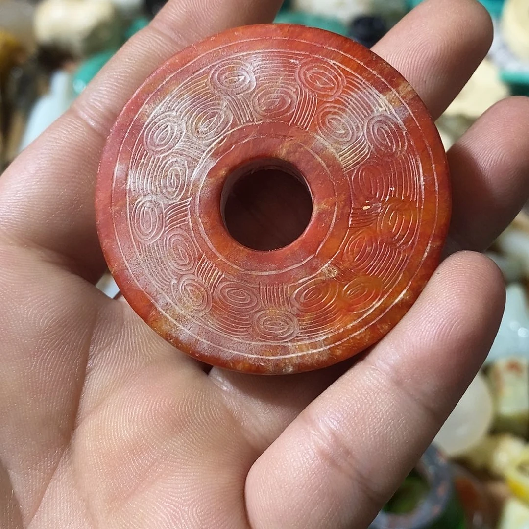 和田玉（糖玉）未镶嵌挂件