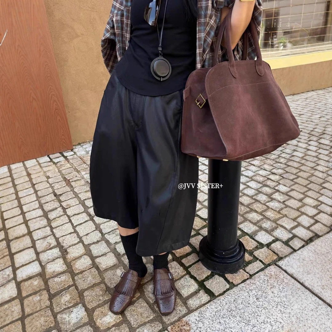 【yue】七分皮裤咩