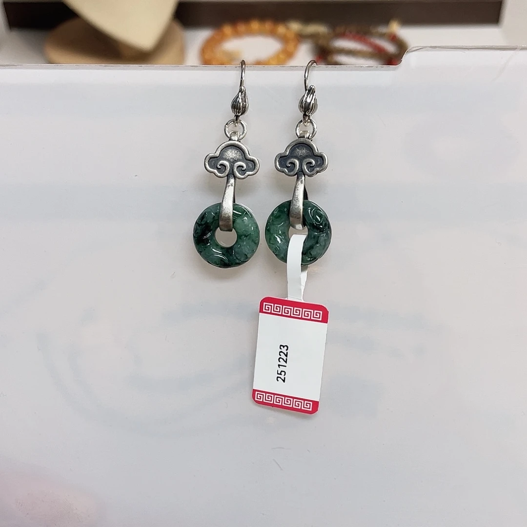 足银925银配饰耳环