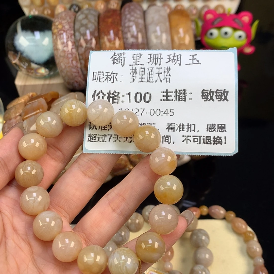 【闪购商品】颈饰未镶嵌硅化珊瑚（珊瑚玉）梦***塔