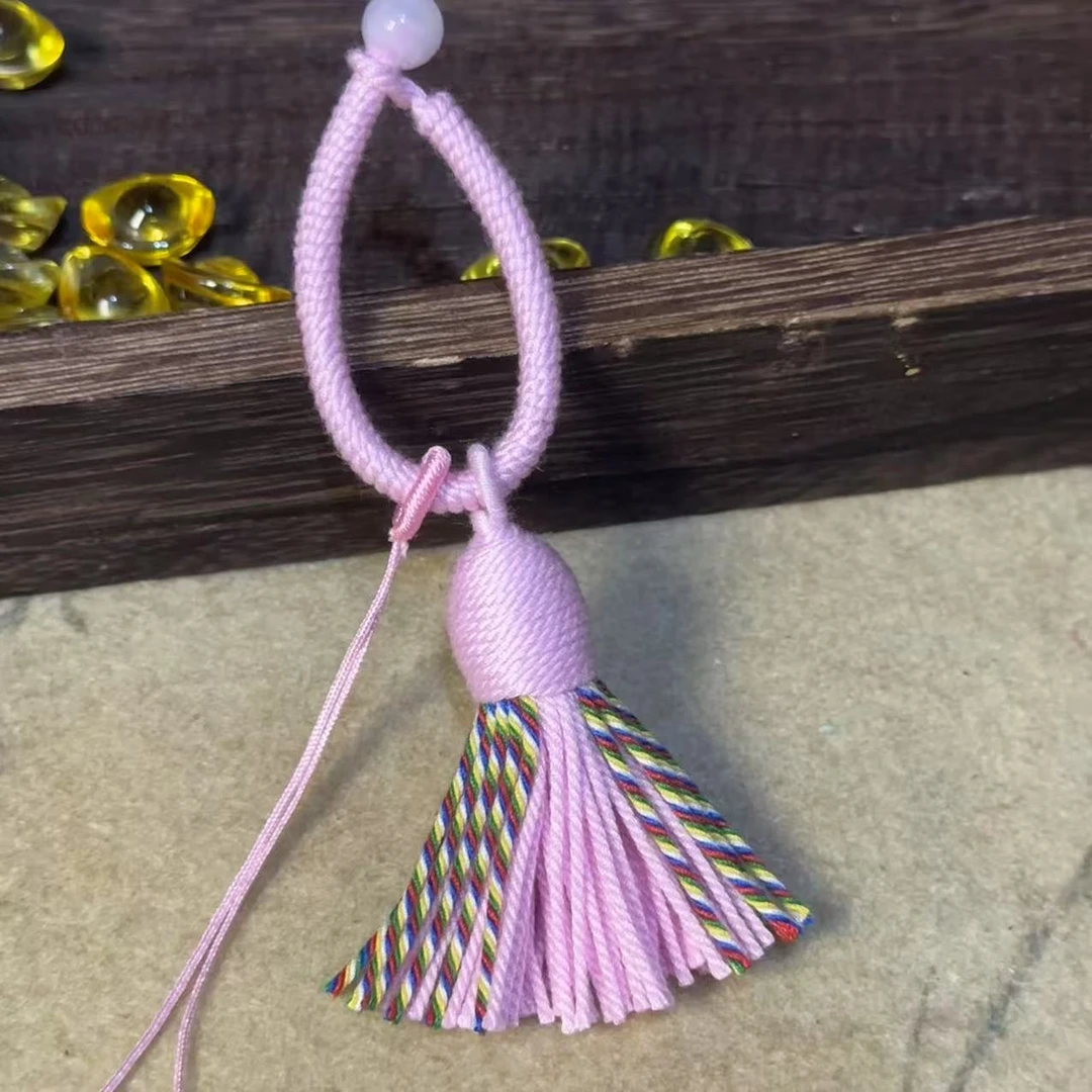 【婷不下来】专属半成品绵穗钥匙扣流苏穗子挂件手工diy配件材料