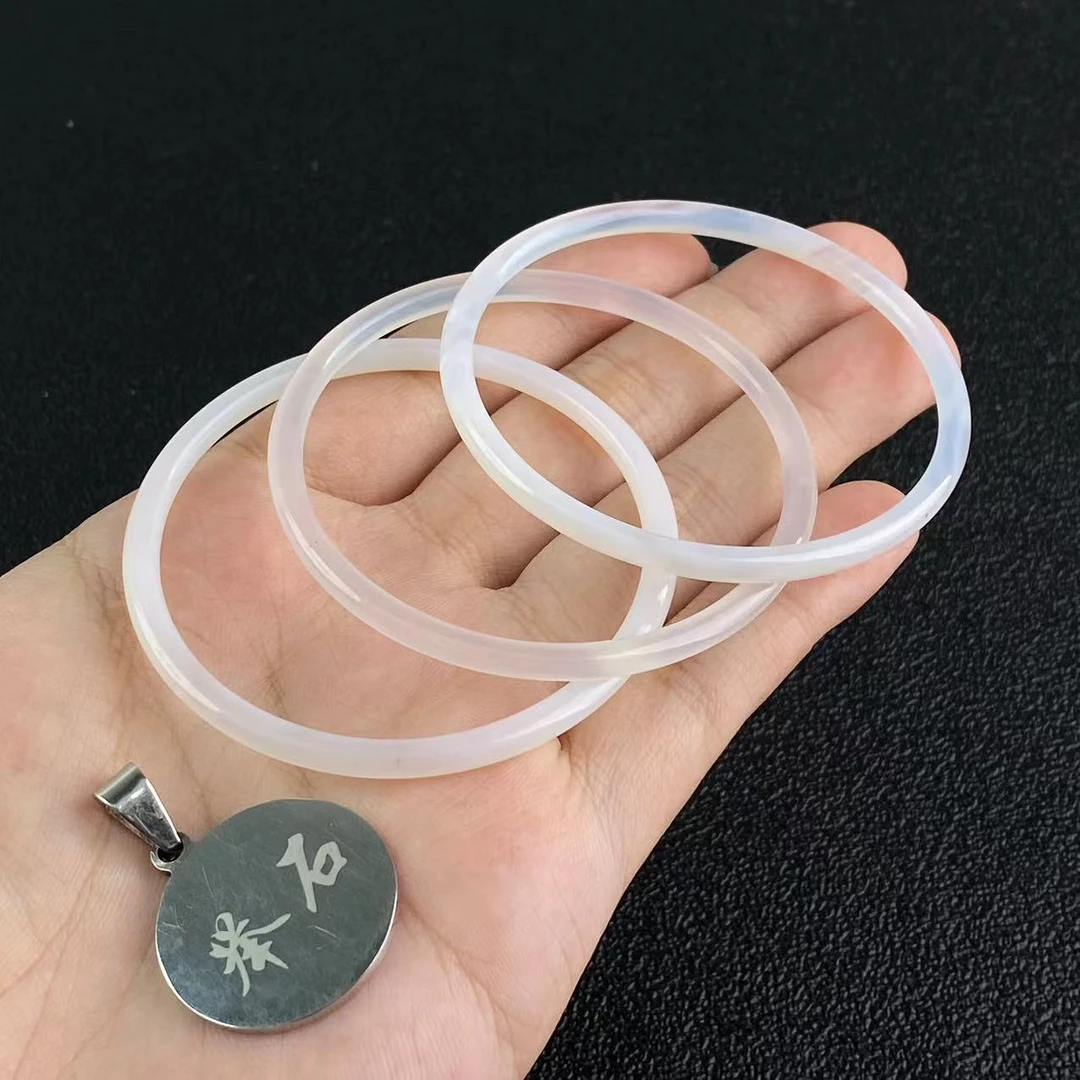 【云南玉石溯源】T0510-633-11玛瑙手镯（一对/圈口自选/多样性发）Y