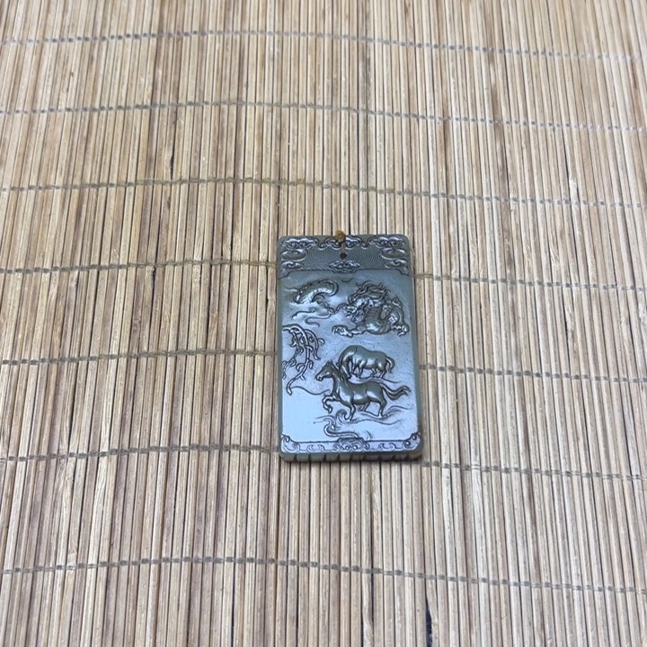 遗***爱和田玉未镶嵌挂件