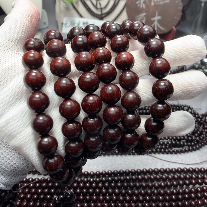 阿***锋手串/手链小叶紫檀12mm108颗印度小叶紫檀