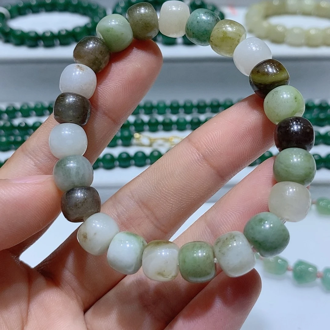 独山玉未镶嵌手串