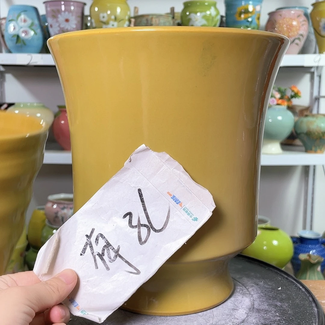 景德镇陶瓷花盆花器暇256