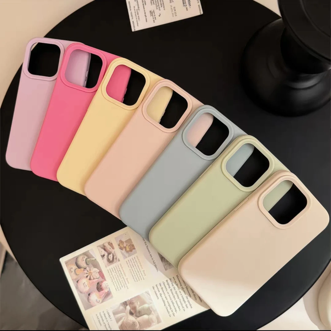 雅天立多巴胺肤感糯米壳适用苹果16p手机壳iphone13新款15pm 1214