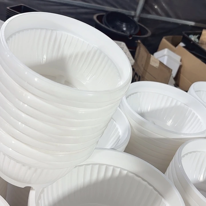 16公分白色聚宝盆12个