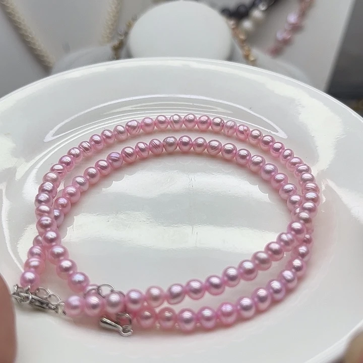 淡水珍珠未镶嵌颈饰