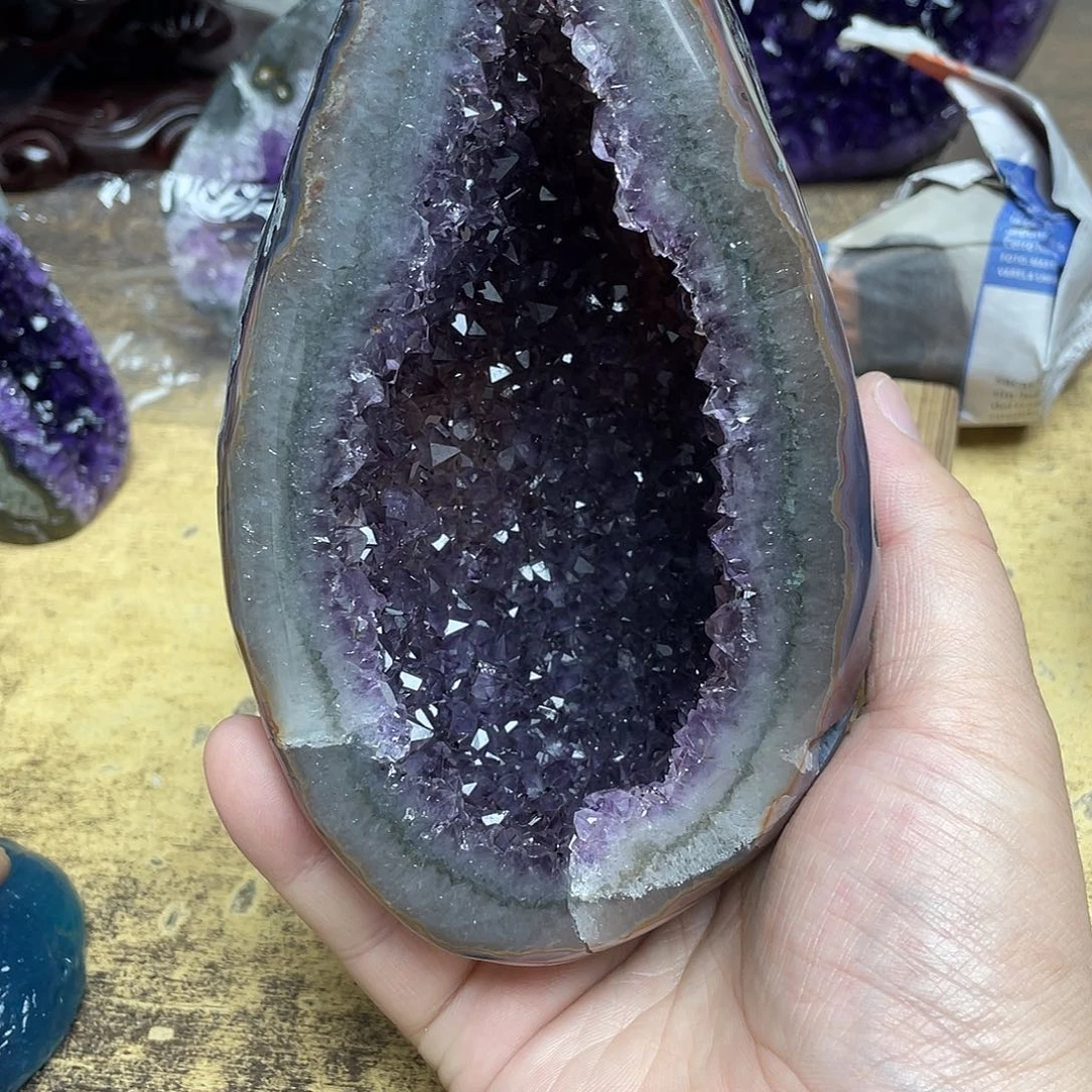 大型摆件（非配饰）紫晶未镶嵌