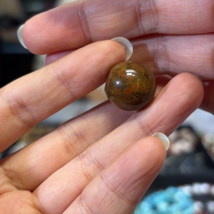 木***鱼玛瑙/玉髓未镶嵌颈饰