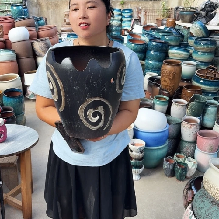 口25高31一个盆子。