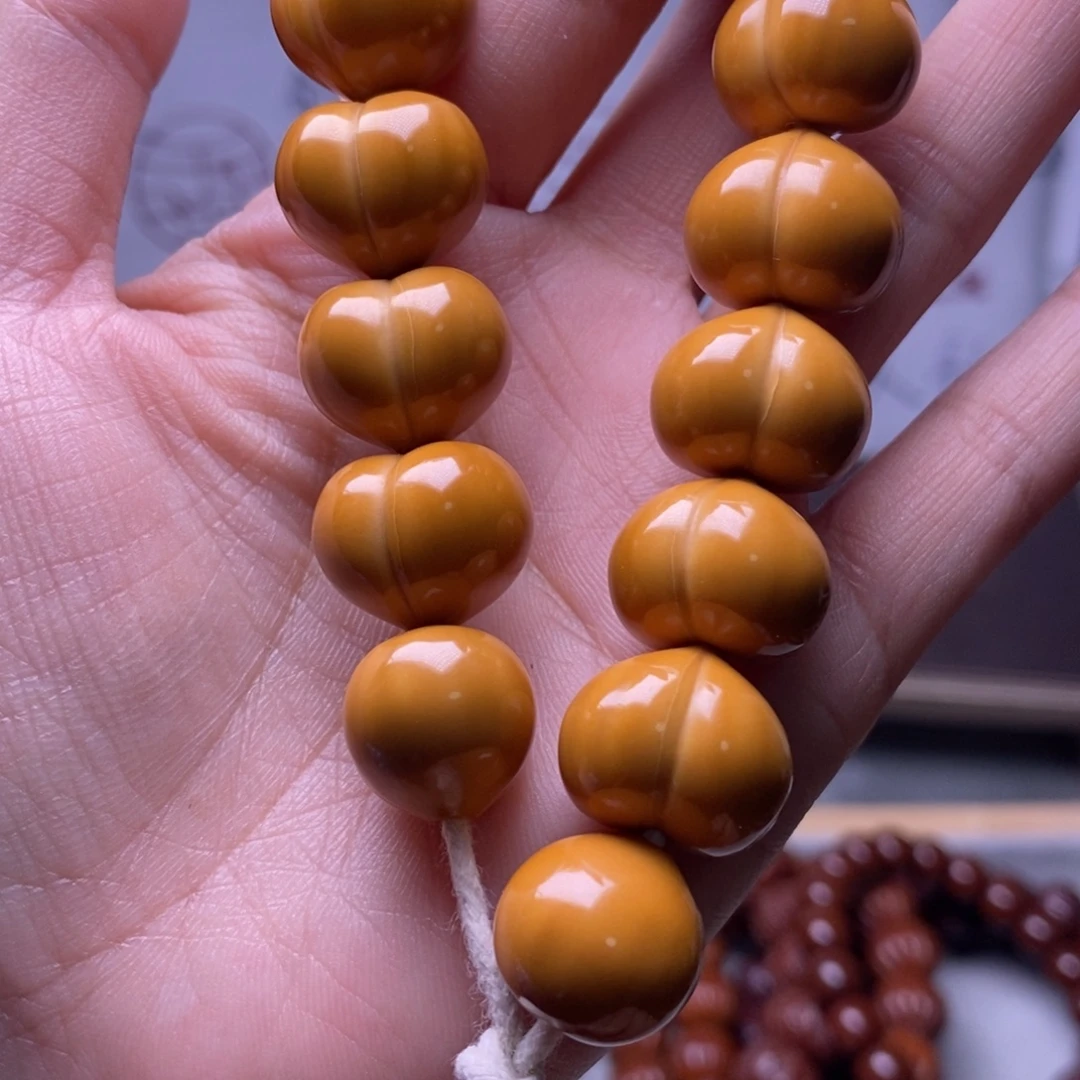 猴头核桃手串光面大屁桃