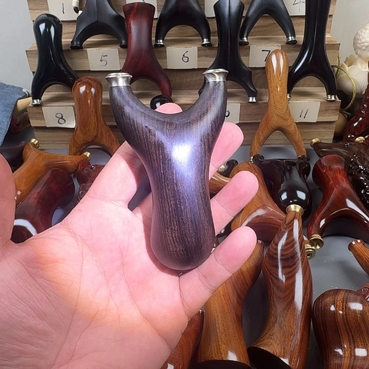 快压紫光檀飞虎小胖无胶泡