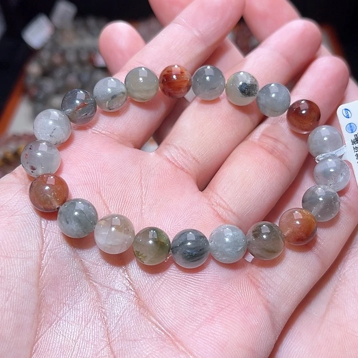 水晶手链未镶嵌222号主图手串  9+