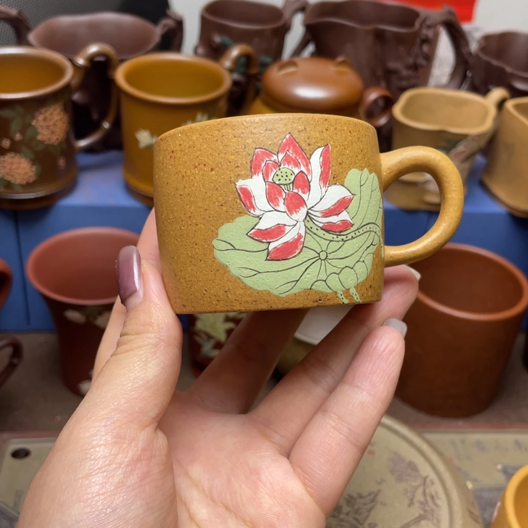 紫砂茶杯紫砂主人杯