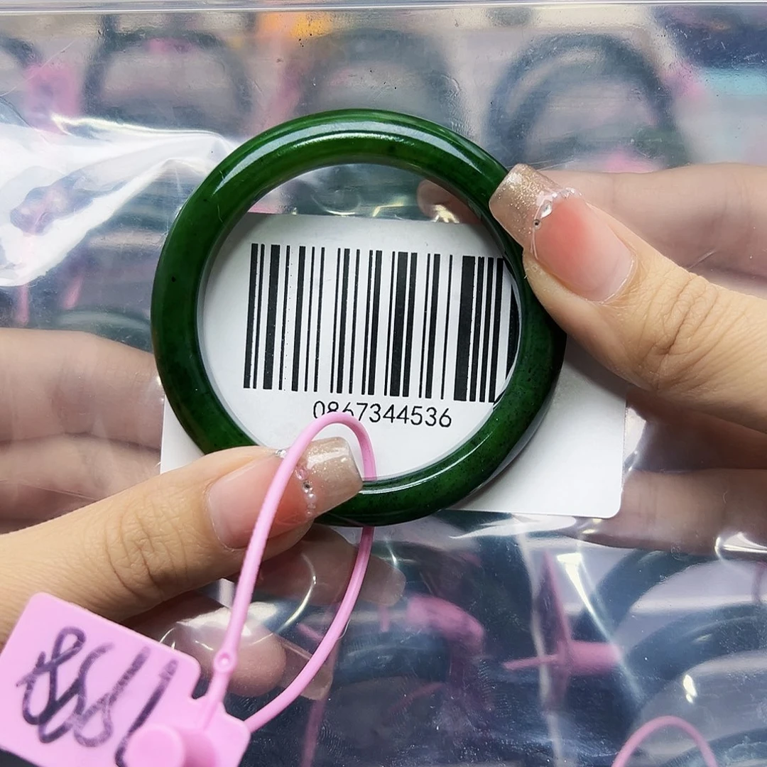 和田玉手镯未镶嵌54