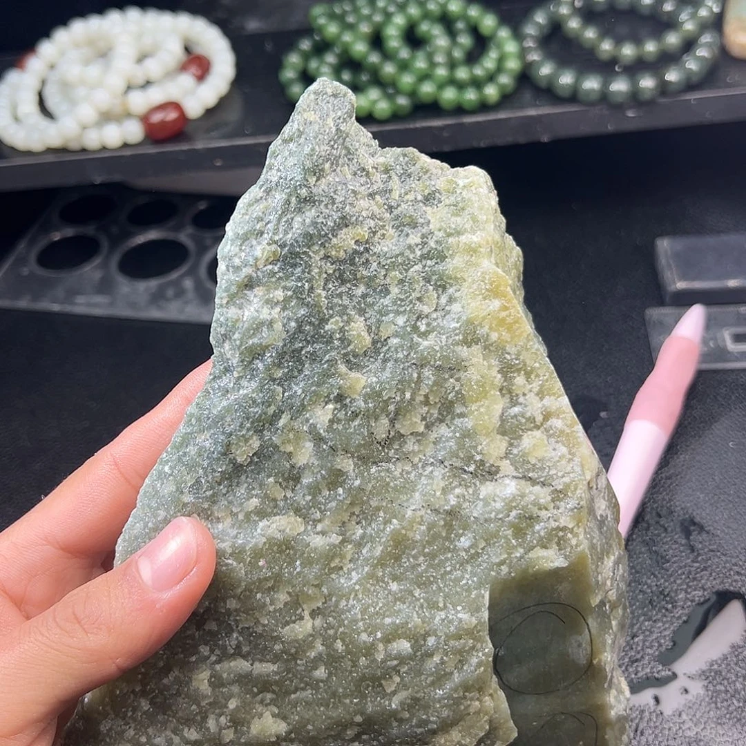 和田玉（糖玉）未镶嵌车挂