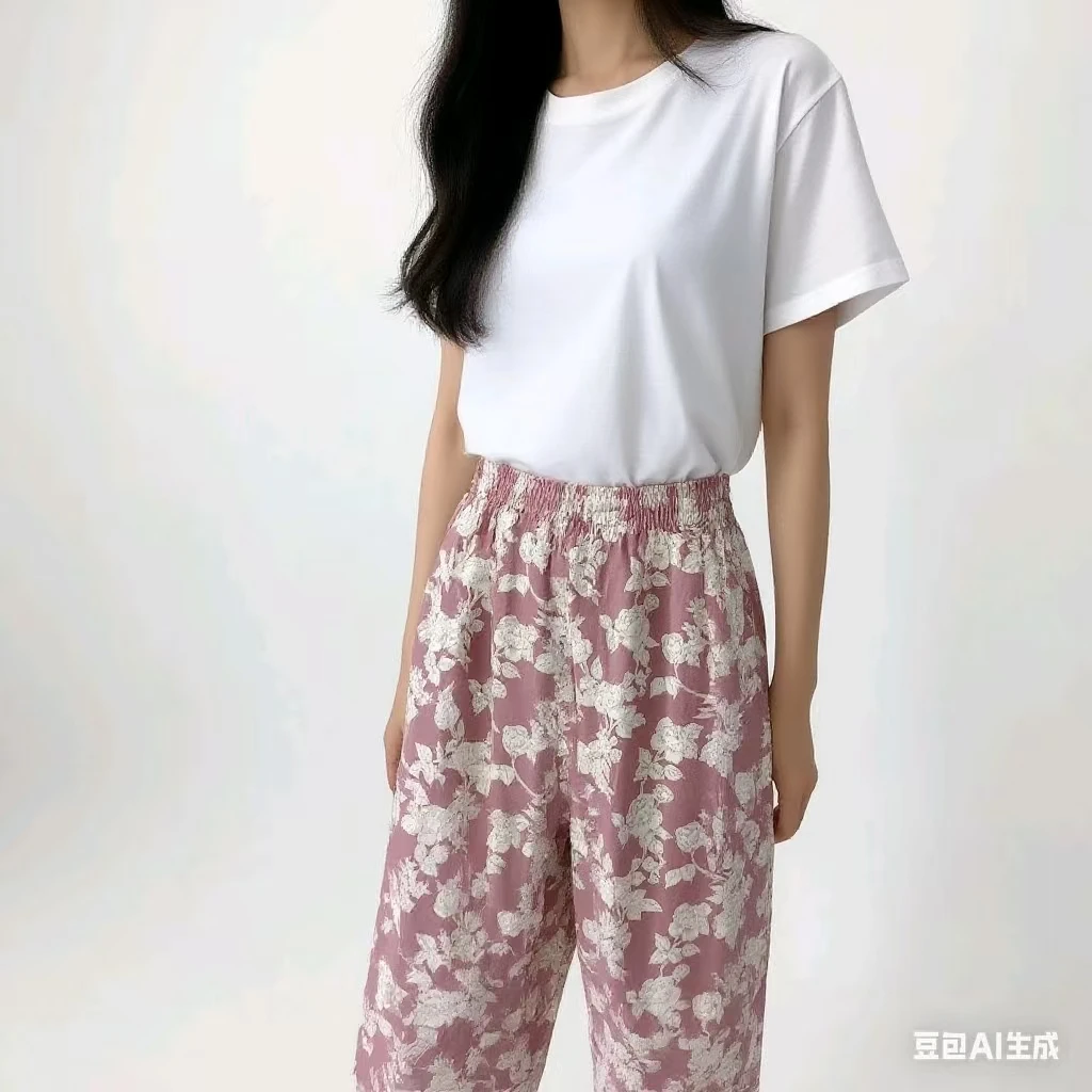 73102舒适柔软家居裤