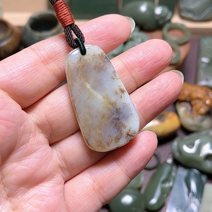 岫岩河磨玉（透闪石质玉）手绳未镶嵌