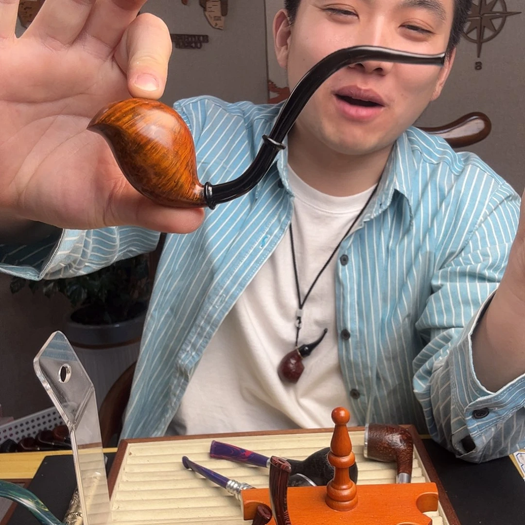 石楠木用****8意大利进口石楠木烟斗