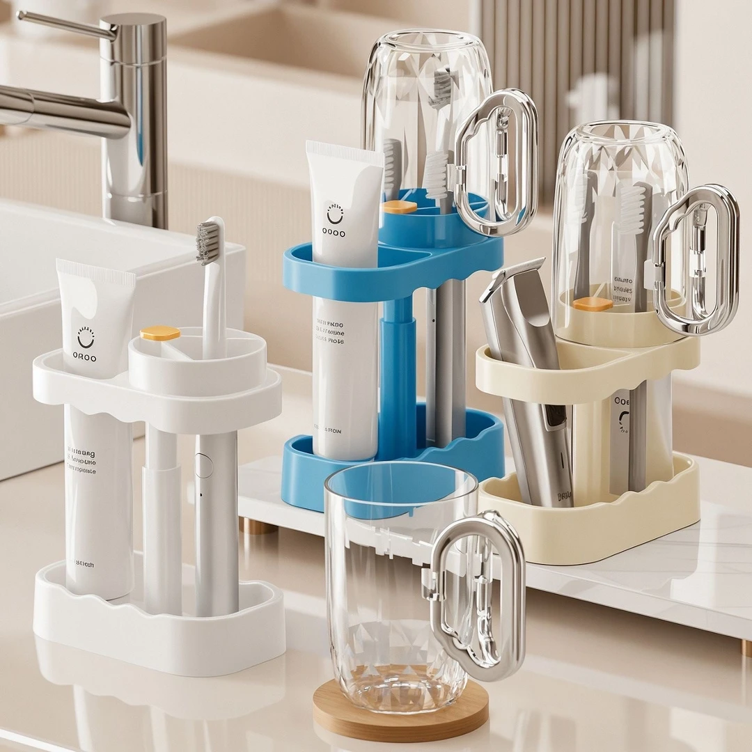 【开学季】学生宿舍漱口杯子刷牙杯洗漱杯出游套装收纳盒牙刷杯