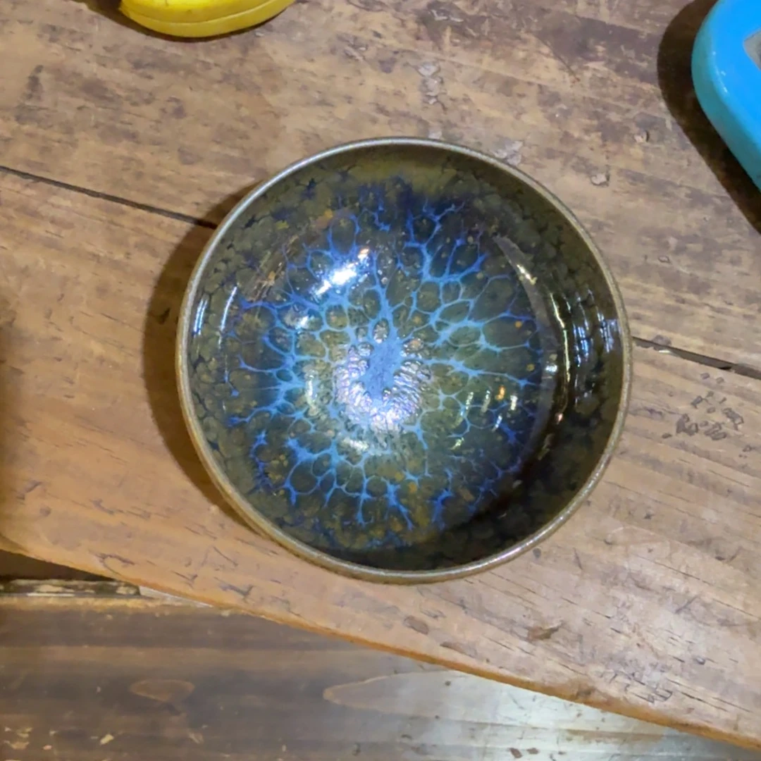 落***安茶盏建盏精品薄胎