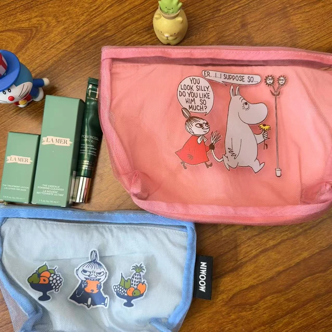 日单姆明化妆包旅行包收纳包洗漱包可爱卡通轻便耐磨亚美