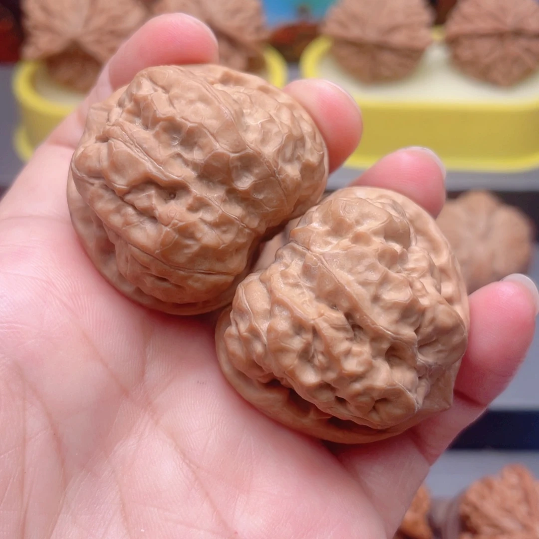 把件文玩核桃开背金蟾39