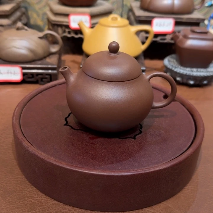茶壶紫砂紫砂壶紫砂壶老紫泥新人价