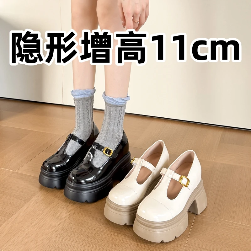 2025款女款季百搭女鞋黑色单鞋洋气软底鞋软底裸色低跟鞋女