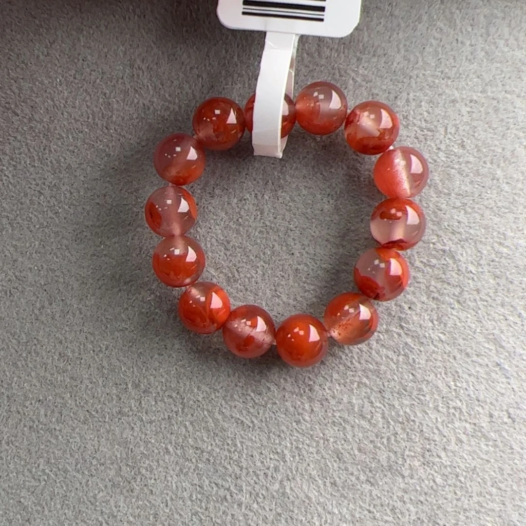 南红玛瑙冰飘花戒指5+未镶嵌