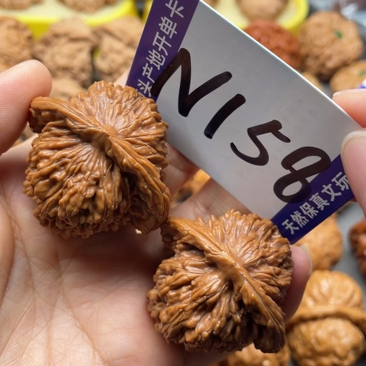 把件文玩核桃四座楼44尺