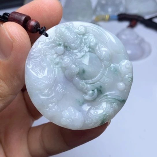 颈饰未镶嵌翡翠翡翠