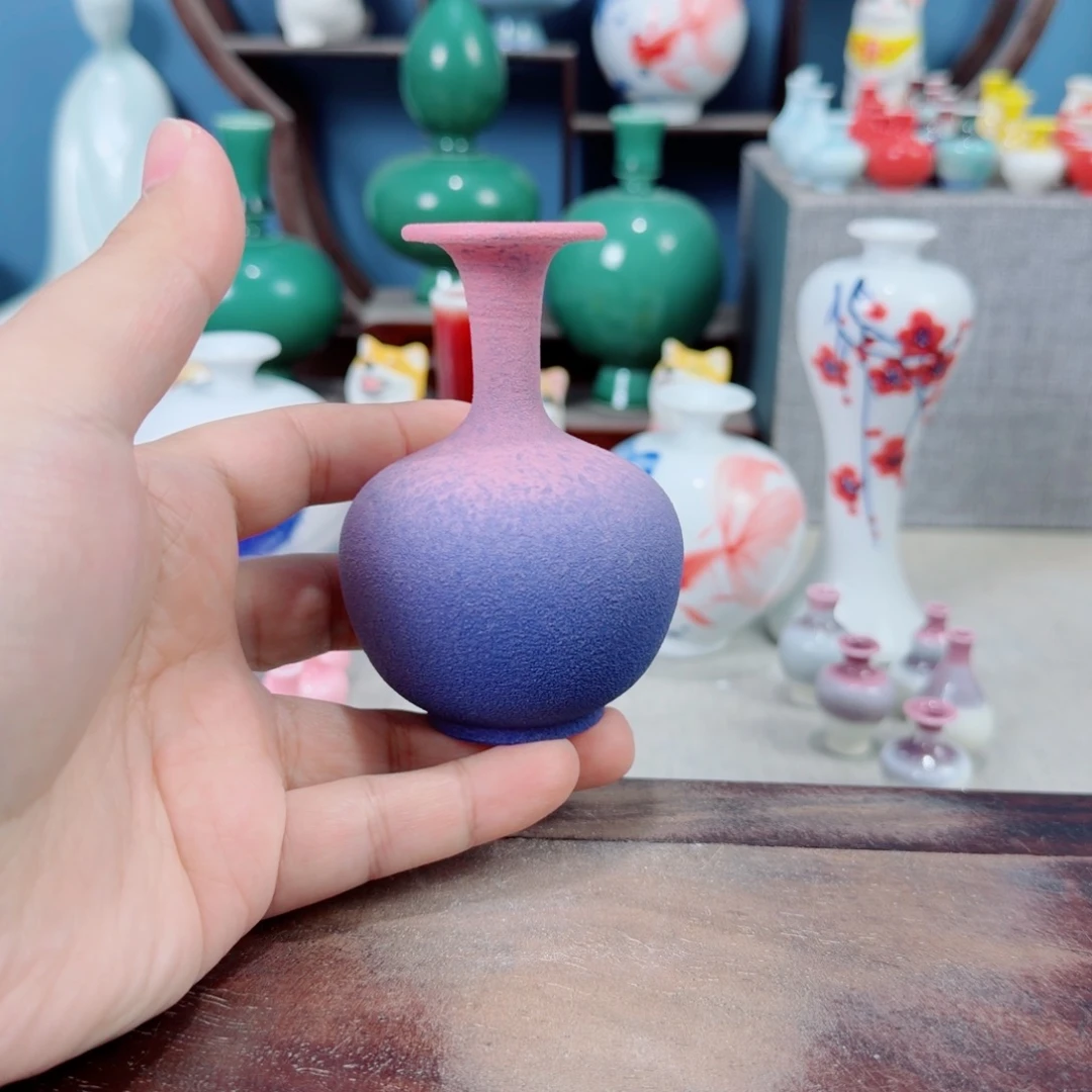 陶瓷手工小花器摆件