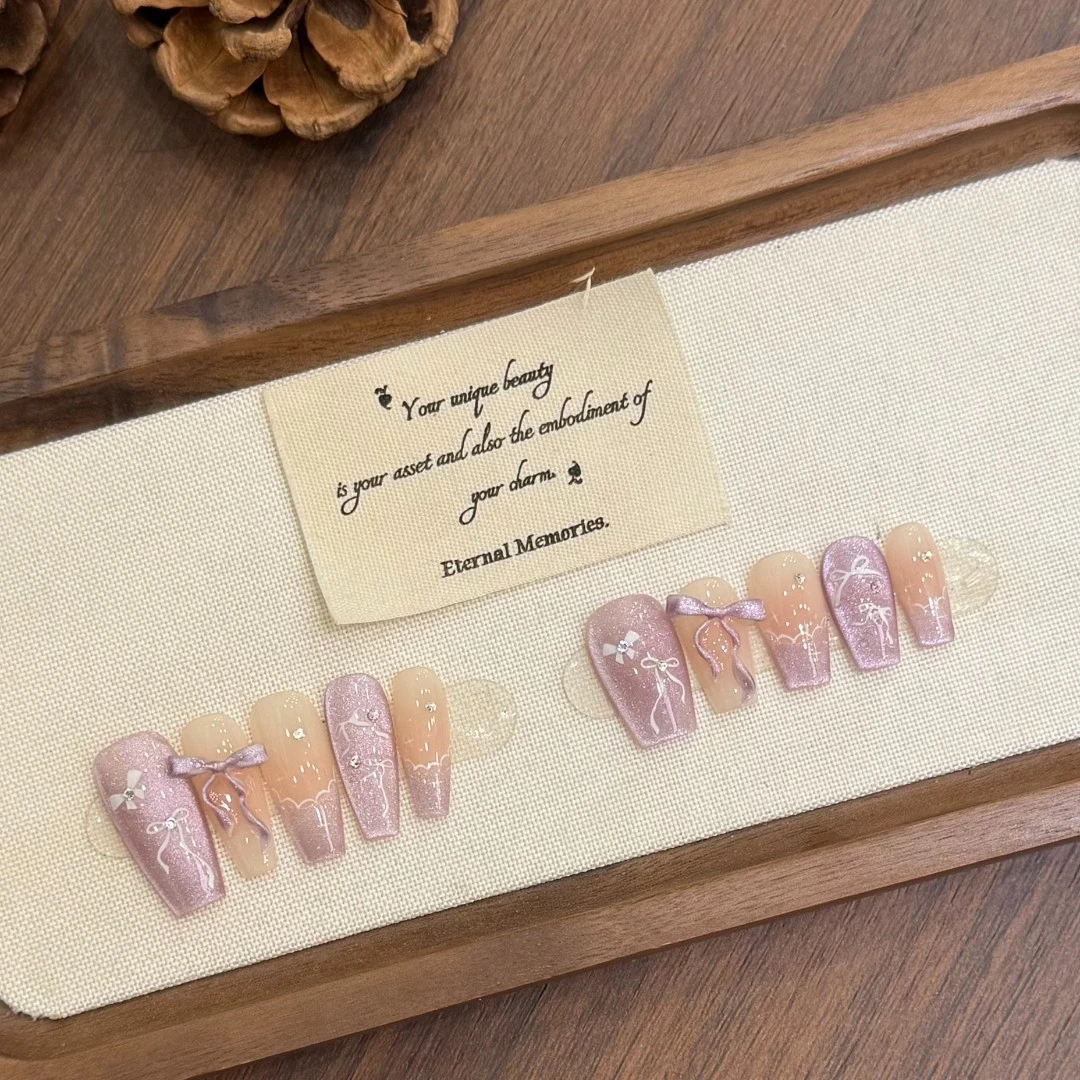 奶芋蝴蝶 -Naier 奈儿轻奢高定美甲 10片装