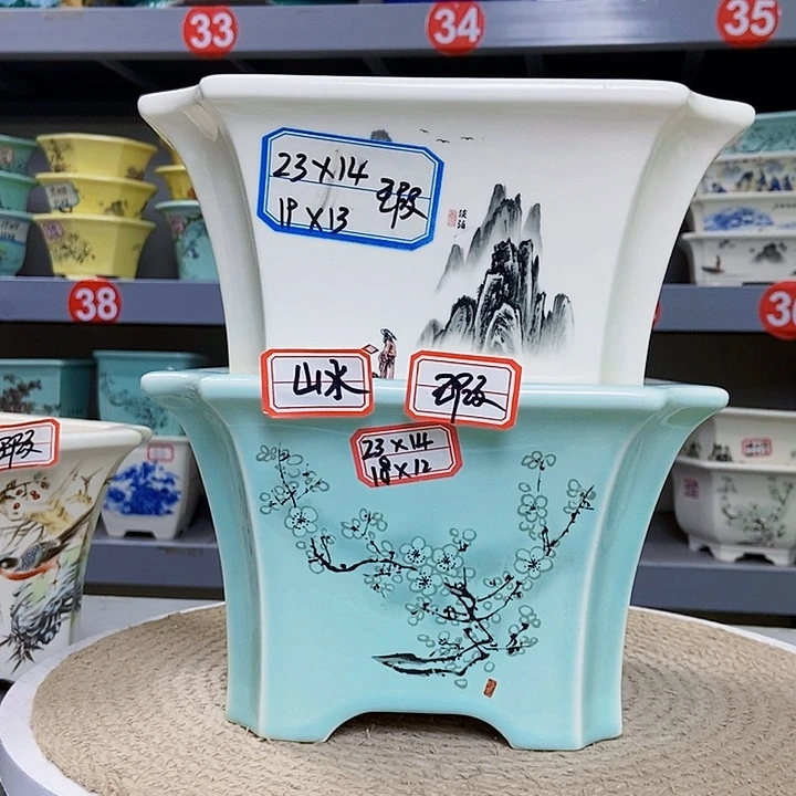 紫砂花瓶紫砂花盆