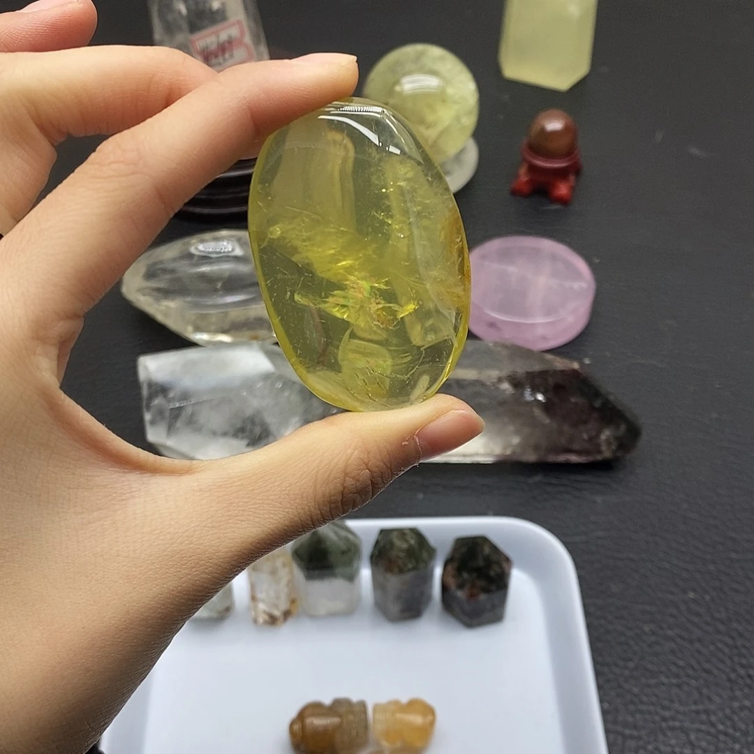 水晶未镶嵌珠宝半成品120水晶石