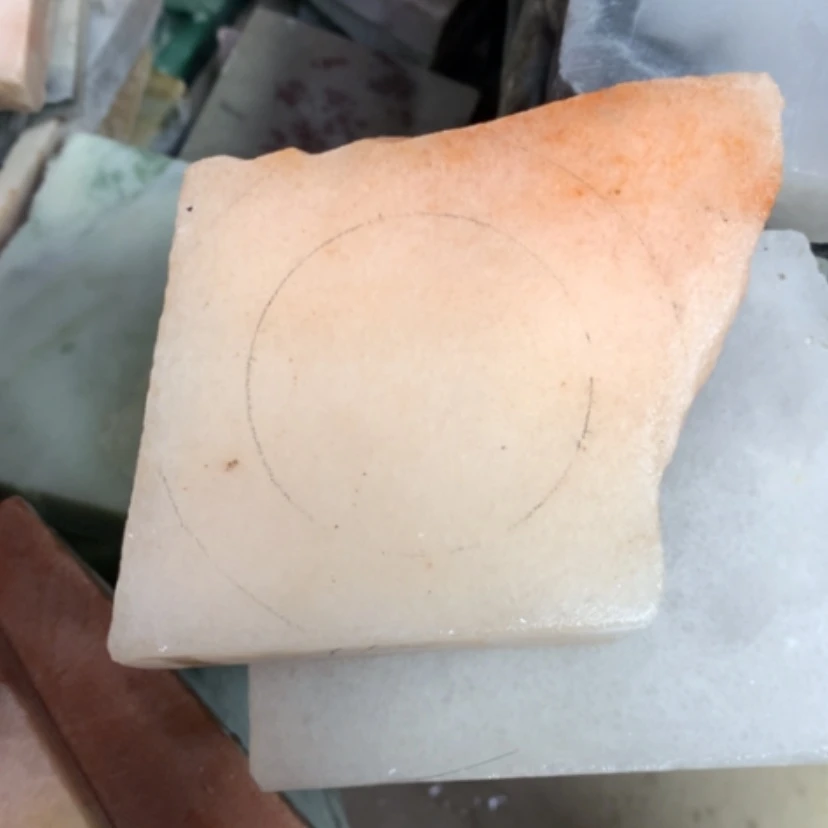 【闪购商品】未镶嵌手镯石英质玉粉冰冰
