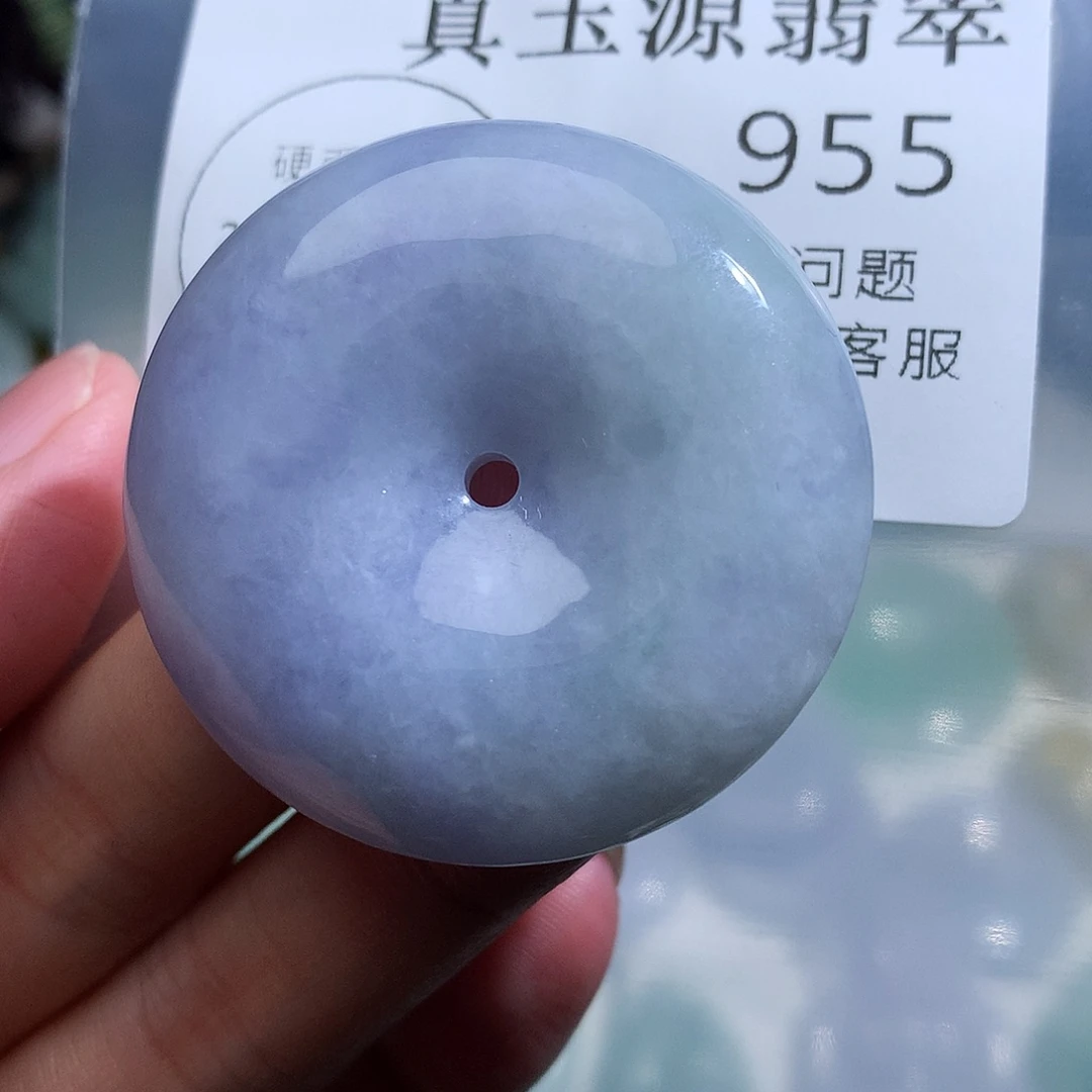 翡翠未镶嵌颈饰955