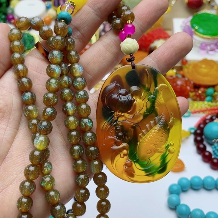 树脂制品37号班灵吊坠