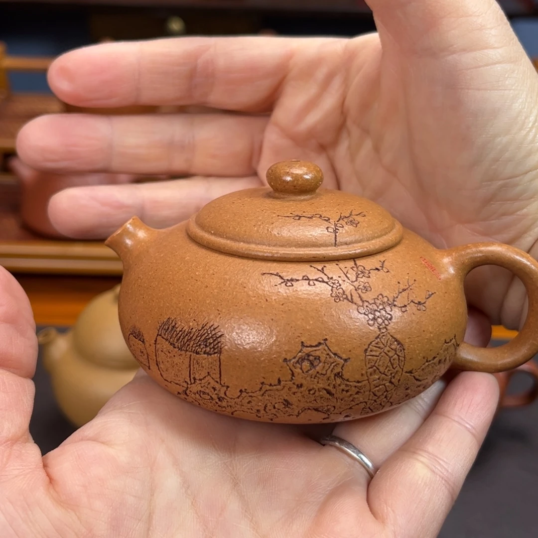 茶壶紫砂宜兴紫砂壶半手工制作