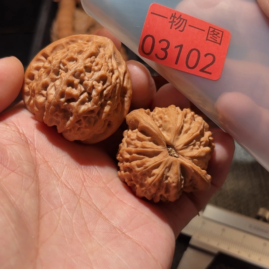 文玩核桃把件金牛