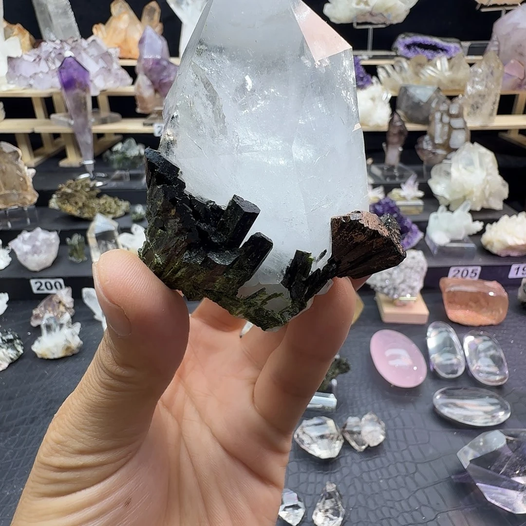 钰***铺石材天然水晶摆件