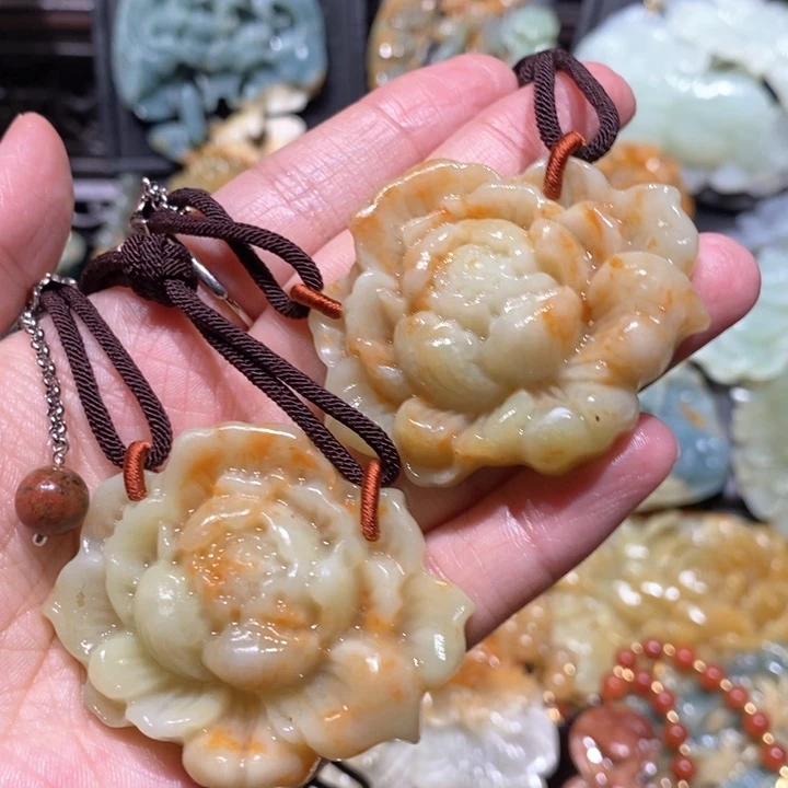 岫玉毛衣链未镶嵌