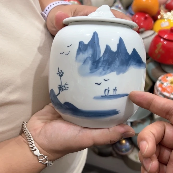 瑕疵福利品陶瓷茶叶罐