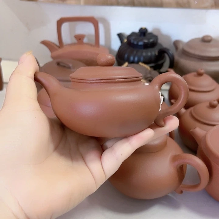 茶壶紫砂宜兴紫砂原矿泥料150